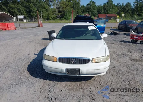 2000 Buick Century Custom из США, поврежденный, VIN 2G4WS52J3Y1282766